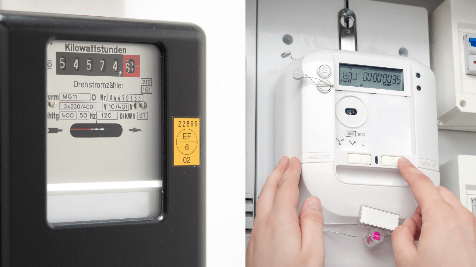 Von analog zu smart: So unterscheiden sich Ferraris-Zähler, moderne Stromzähler und intelligente Messsysteme (Smart Meter) - stromleser