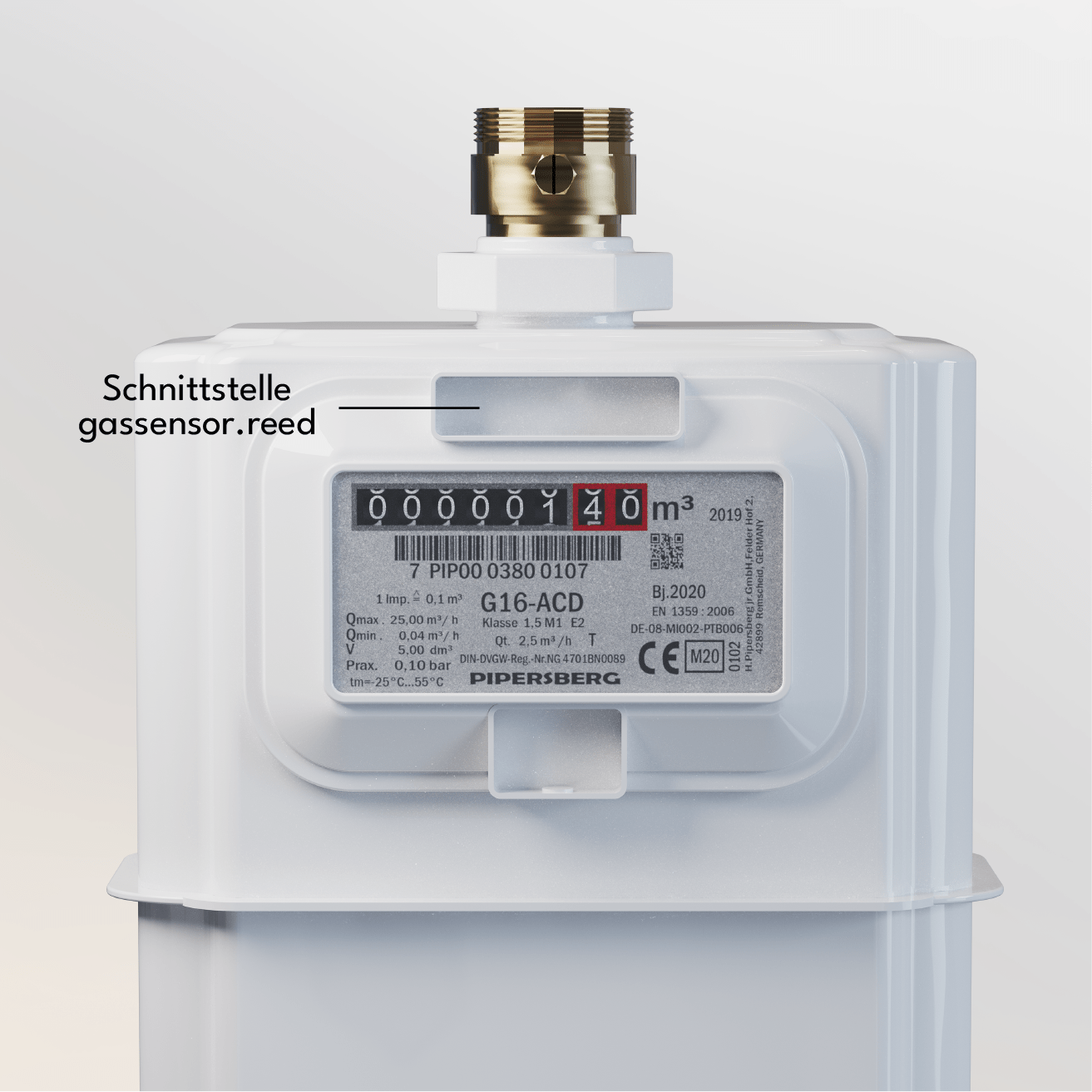 gassensor.reed - energieleser