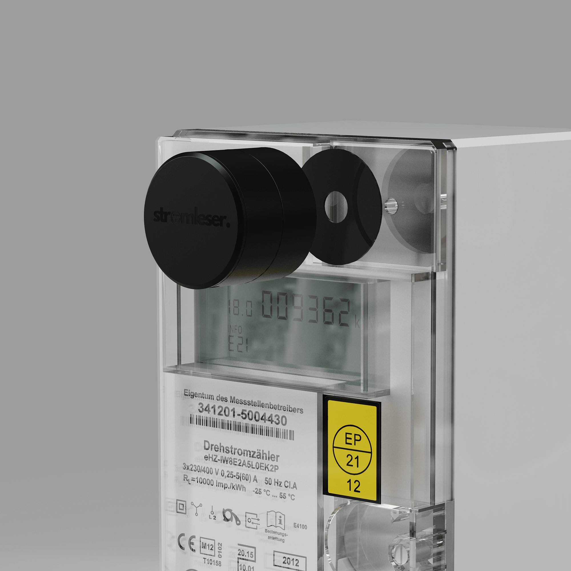 Metallscheibe - energieleser