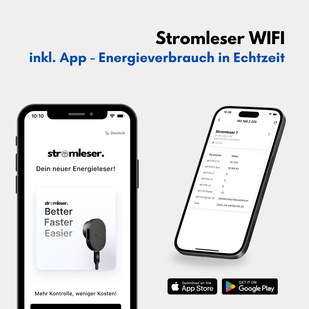 Stromleser WIFI - IR Lesekopf für intelligente Stromzähler - stromleser