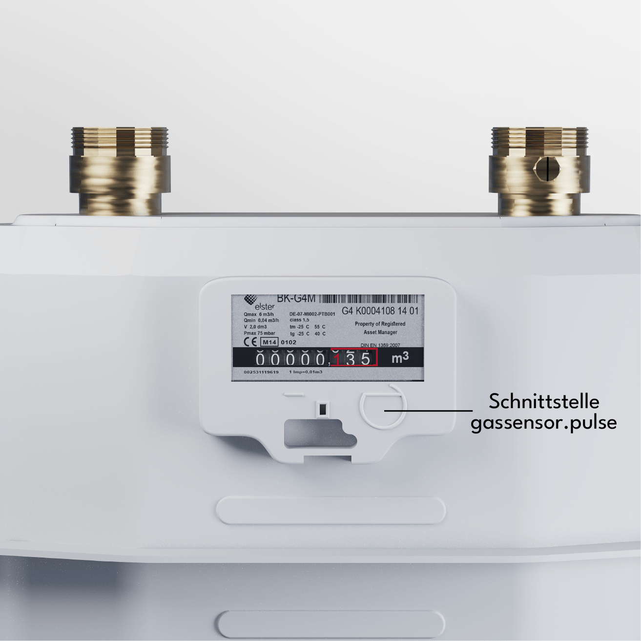 gassensor.pulse - energieleser