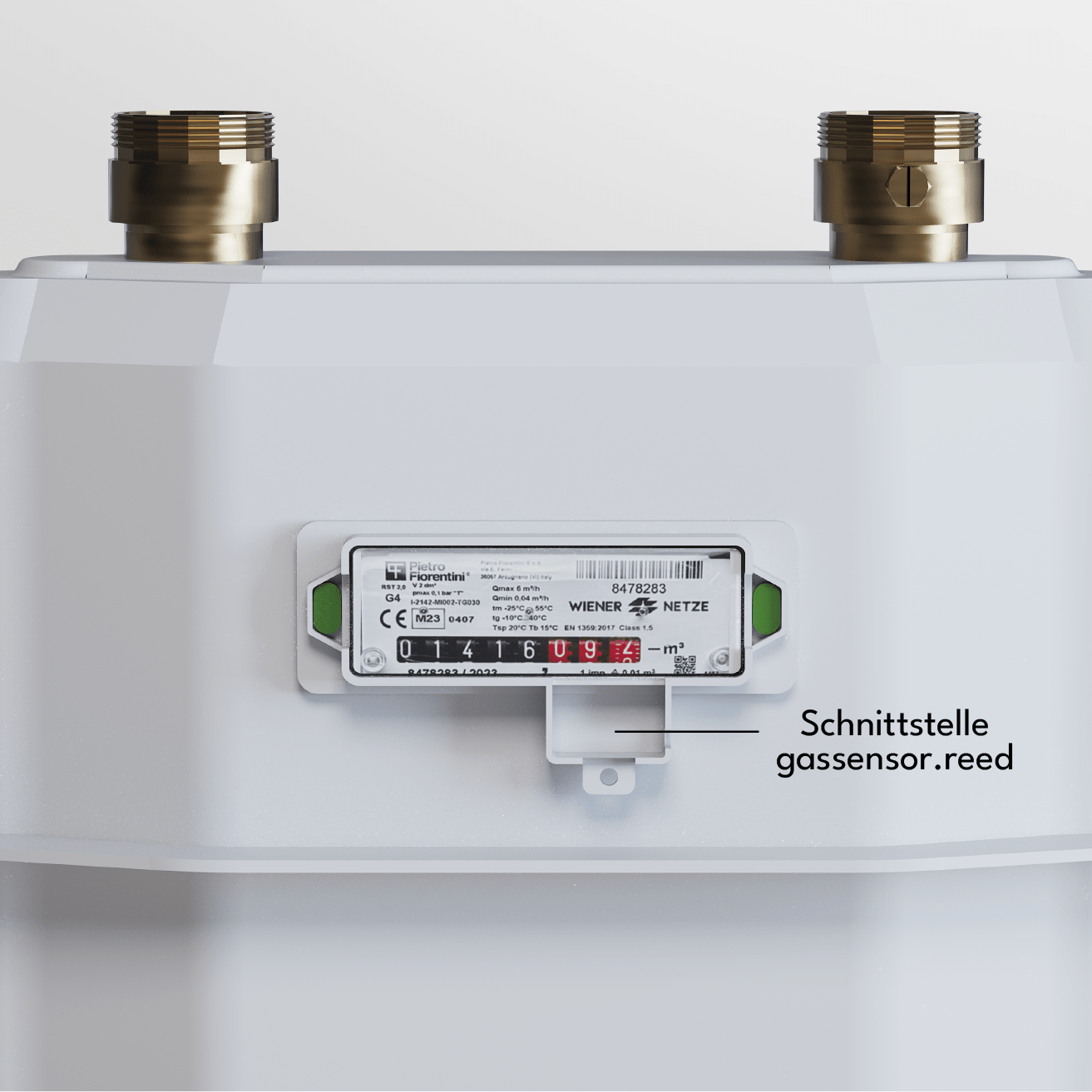 gassensor.reed - energieleser